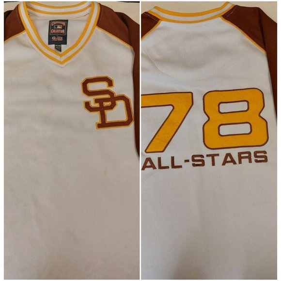 GIII & Carl Banks Other - Vintage GIII Mens Size 3XL San Diego Padres Jersey 1978 All Star Game Patch